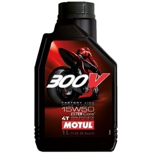 undefined, Motul 300V FL Road Racing 15W-50 1 Liter Dose, Motul 300V 15W50 Road Racing Factory Line 1L