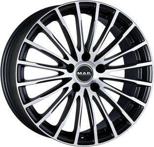 MAK, MAK FATALE Felge 8.0x18 5x112 ET30 ICE BLACK, 