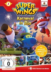 undefined, Super Wings - Karneval in Rio, 1 DVD, 002/Karneval in Rio