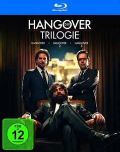 undefined, Hangover Trilogie-Box, 3 Blu-rays + Digital Copy, Hangover Trilogie (DE)