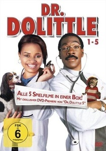 undefined, Dr. Dolittle 1-5, 5 DVDs, Dr. Dolittle - Boxset [5 DVDs]