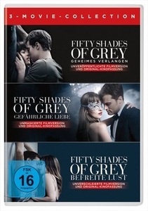 undefined, Fifty Shades of Grey - 3 Movie - Collection, 3 DVD, FIFTY SHADES OF GREY - 3 MOVIE - COLLECTION (DE)
