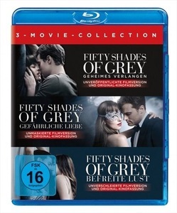 undefined, Fifty Shades of Grey - 3 Movie - Collection, 3 Blu-ray, Fifty Shades of Grey - 3 Movie Collection (DE)