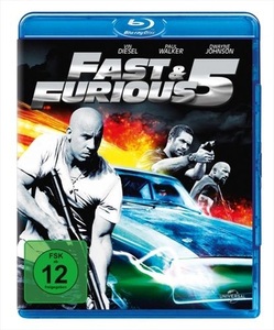 undefined, Fast & Furious 5, 1 Blu-ray, Fast & Furious 5 (DE)