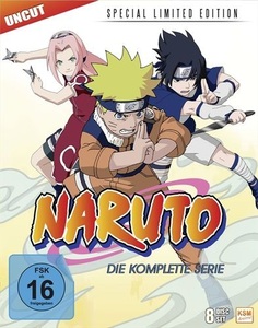 undefined, Naruto - Gesamtedition, 8 Blu-ray (Special Limited Edition), Naruto - Die komplette Serie - Special LE (DE)