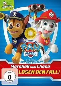 undefined, Paw Patrol - Marshall und Chase lösen den Fall!, 1 DVD, Paw Patrol - Marshall und Chase lösen den Fall! (DE)