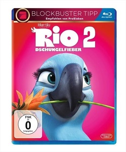 undefined, Rio 2 - Dschungelfieber, 1 Blu-ray, Rio 2 - Dschungelfieber