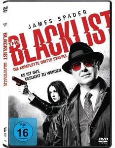 undefined, The Blacklist. Season.3, 6 DVDs + Digital UV, The Blacklist - Staffel 3