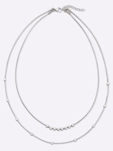 undefined, Collier in silberfarben von heine, heine Collier