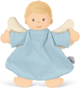 Sterntaler, STERNTALER Schmusetuch M Schutzengel bleu