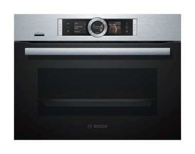 Bosch, Bosch CSG656RS6 Kombi-Backofen Edelstahl, Bosch Kompaktdampfbackofen CSG656RS6, 60 cm, Edelstahl, DishAssist, PerfectBake, PerfectRoast, ecoClean Plus, SoftClose, Home Connect, A+