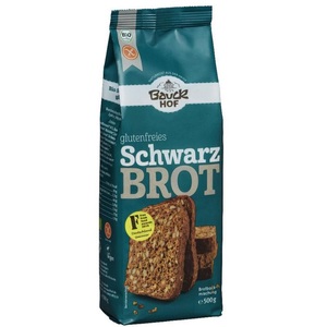 BAUCK, BAUCK Backmischung Bio Schwarzbrot, Schwarzbrot glutenfrei bio (500g)