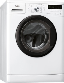 Whirlpool, Whirlpool WAC 8645 Waschmaschine links, Whirlpool Waschmaschine WAC 8645 weiss