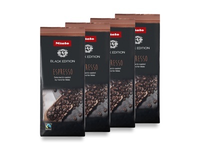MIELE, Miele Kaffee Black Edition Espresso 4 x 250g, Miele Zubehör Kaffeevollautomaten 11029490