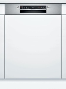 Bosch, Bosch Geschirrspüler SMI2ITS27E, Bosch Serie 2, Teilintegrierter Geschirrspüler, 60 cm, Edelstahl, SMI2ITS27E
