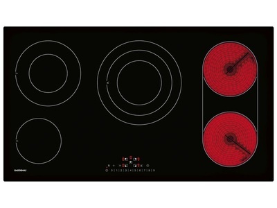 Gaggenau, Gaggenau CE291101 Glaskeramik-Kochfeld, Gaggenau Serie 200, Elektrokochfeld, 90 cm, CE291101