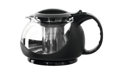 Montana, Montana Teekanne Assam 1 l, Transparent, Montana Teekanne ASSAM 1 l, Schwarz/Transparent