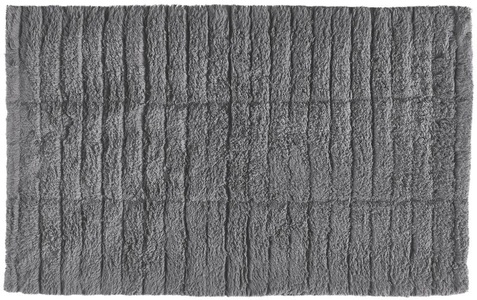 Zone Denmark - Badteppich Soft Tiles 50 x 80 cm, Grey - 13533