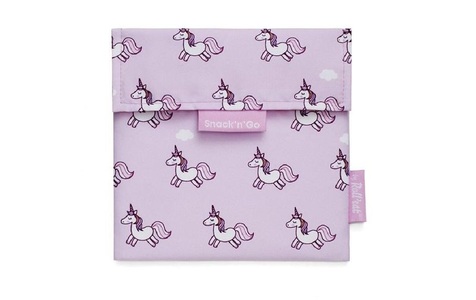 Rolleat, Snack'n'Go Lunch Bag Unicorn, Roll'eat Lunchbeutel SnacknGo Animals Rosa, Einhorn
