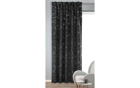 Stotz, Stotz - Decor AG Nachtvorhang mit Faltenband Jonas 135 x 245 cm, 