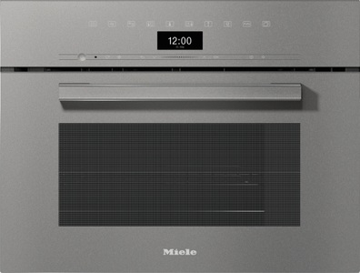 Miele Deutschland, Miele Dampfgarer mit Mikrowelle für gesundes Kochen und schnelles Erwärmen mit Vernetzung. DGM 7440, 