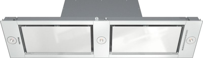MIELE, Miele DA 2628 BW Dunstabzugshaube Brillantweiss, Miele Lüfterbaustein mit energiesparender LED-Beleuchtung und Tipptasten für komfortable Bedienung. DA 2628