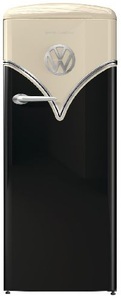 Gorenje, Gorenje OBRB 153 BK VW-Bulli Kühlschrank schwarz rechts, 