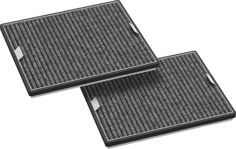MIELE, Miele DKF15-P Aktivkohlefilter 2x DKF11-P, Miele DKF 15-P Geruchsfilter mit Aktivkohle