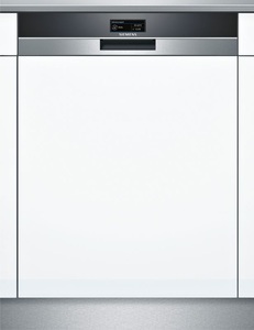 Siemens, Siemens SX578S36UE Geschirrspüler Edelstahl, Siemens iQ700, Teilintegrierter Geschirrspüler, 60 cm, Edelstahl, XXL, SX578S36UE, ID SX578S36UE