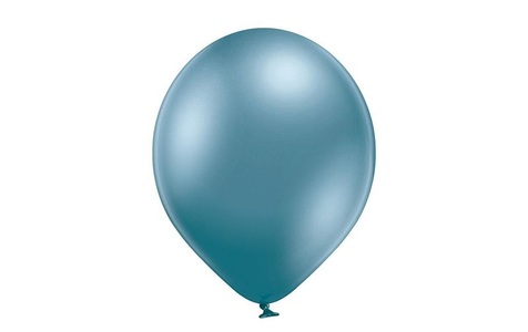 Belbal, Belbal Luftballon Glossy Blau, Ø 30 cm, 50 Stück, 