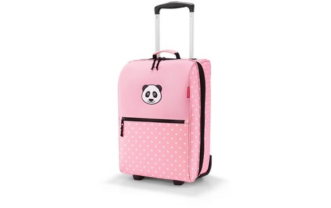 REISENTHEL, reisenthel® trolley XS kids panda, dots pink, Reisenthel Reisetrolley XS Kids Panda Dots Pink