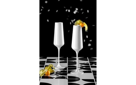 LEONARDO, Leonardo Sektglas Etna 280 ml, 2 Stück, Weiss, LEONARDO Sektglas »Sektglas Etna 280 ml,«