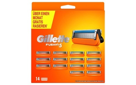 Gillette, Gillette - 14er-Pack Rasierklingen Fusion5, 