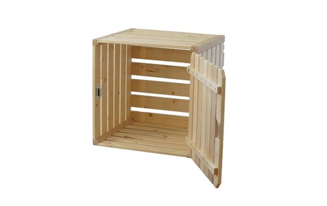 HOLZ ZOLLHAUS, Holz Zollhaus Holzkiste »Home«, Holz Zollhaus Holzkiste »Home«