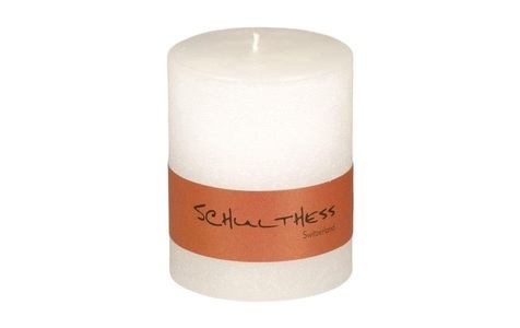 Schulthess Kerzen, Schulthess Kerzen Schulthess Kerzen Bougie, Schulthess Kerzen Kerze Ø 7 cm Weiss
