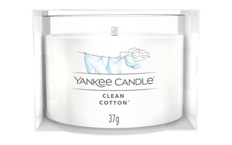 Yankee Candle, Yankee Candle Duftkerze Clean Cotton 37 g, Yankee Candle Duftkerze Clean Cotton 37 g