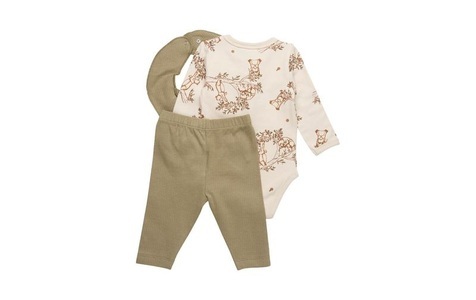 Fixoni, Fixoni 3er Set Body + Leggings + Bandana rosa, 