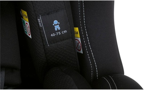 CHICCO, chicco Kindersitz Seat3Fit i-Size Black, Chicco Autokindersitz »Seat3Fix Black«, Klasse 0 / I / II (bis 25 kg)