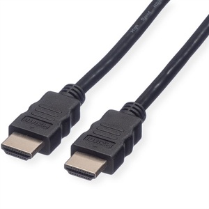 VALUE, VALUE 8K HDMI Ultra HD Kabel mit Ethernet, ST/ST, schwarz, 3 m, VALUE 8K HDMI Ultra HD Kabel mit Ethernet, ST/ST, schwarz, 3 m