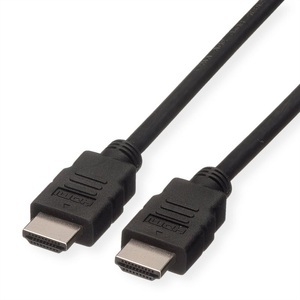 ROLINE, Roline HDMI Anschlusskabel HDMI-A Stecker 7.50 m Schwarz 11.04.5736 Geschirmt HDMI-Kabel, ROLINE HDMI High Speed Kabel mit Ethernet, LSOH, schwarz, 7,5 m