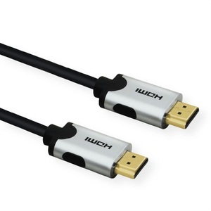 VALUE, VALUE 10K HDMI Ultra High Speed Kabel, ST/ST, schwarz, 1 m, VALUE 10K HDMI Ultra High Speed Kabel, ST/ST, schwarz, 1 m