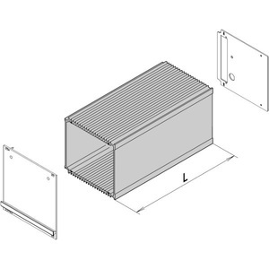 Schroff, SCHROFF HF-Tubus - HF-TUBUS 3HE 14TE 167,0T, SCHROFF HF-Tubus - HF-TUBUS 3HE 14TE 167,0T