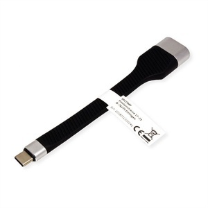 ROLINE, ROLINE Display Adapter USB Typ C - HDMI, ST/BU, 0,13 m, ROLINE Display Adapter USB Typ C - HDMI, ST/BU, 0,13 m