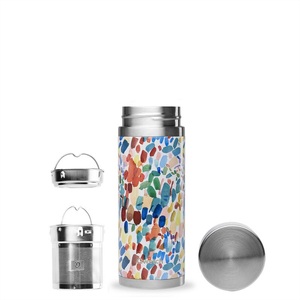 Qwetch, Qwetch Arty Isolierflasche / Thermosflasche rohweiss, 