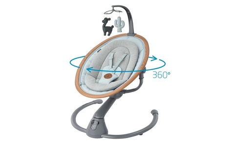 Maxi-Cosi, MAXI COSI Schaukel Cassia Essential Grey, Maxi-Cosi Babyschaukel »Maxi-Cosi Babywippe Cassia«, bis - kg