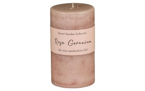 Schulthess Kerzen, Schulthess Kerzen Schulthess Kerzen, Schulthess Kerzen Anti-Mücken-Kerze Secret Garden Rose Geranium 12 cm
