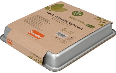 Berndes, Berndes b.green 37x33cm Alu Recycled Oven Auflaufform, Berndes b.green 37x33cm Alu Recycled Oven Auflaufform