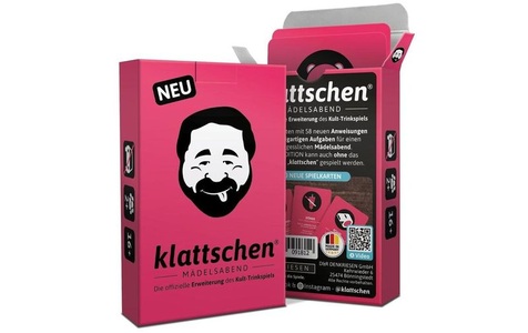 Denkriesen, Denkriesen Partyspiel klattschen ? Mädelsabend, DENKRIESEN - klattschen® - Mädelsabend - SPIELKARTENKARTON 