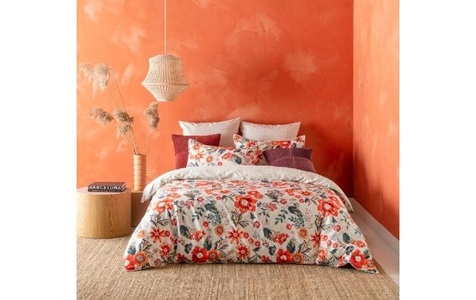 KAS, KAS - Kissenanzug ADA - Baumwolle - orange - 50x70, 