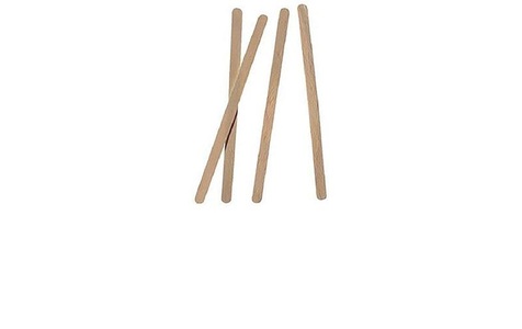 PAPSTAR, Papstar Rührstäbchen Pure Holz 110 mm 1000 Stück, Papstar Rührstäbchen Pure Holz 110 mm 1000 Stück